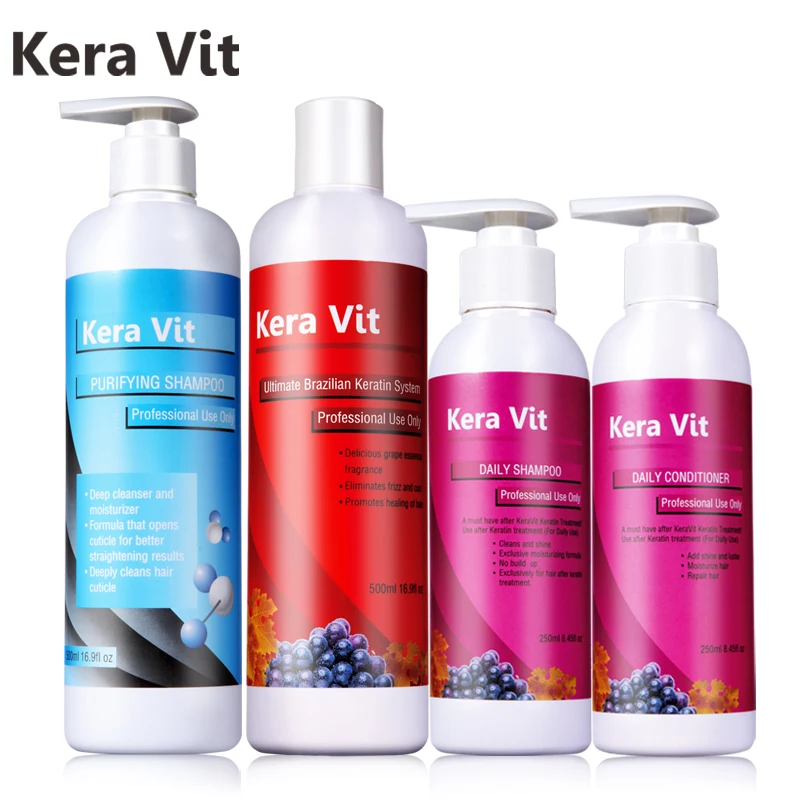 Newest Hot Sale 4pcs a Set Keratin Hair 1.6% For Weak Hair Straightening Treatment Series With Free Small Gifts