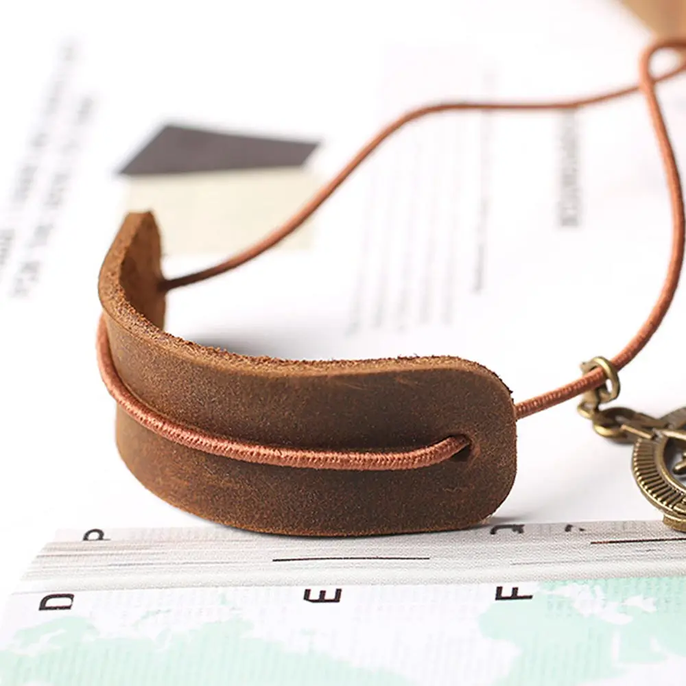 Handcrafted Genuine Leather Notebook Protective Cover and Repair Band Accessory