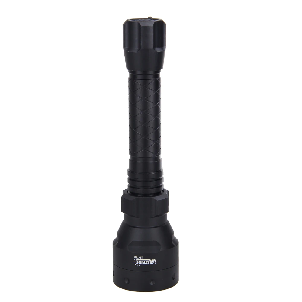 Tocha de Longo Infravermelha + 25mm Caça Alcance Lanterna Rifle Montagem Interruptor Pressão Remoto 2 Pcs Bateria Carregador 850nm ir 15 lanterna infravermelha + 25mm rifle montagem interruptor