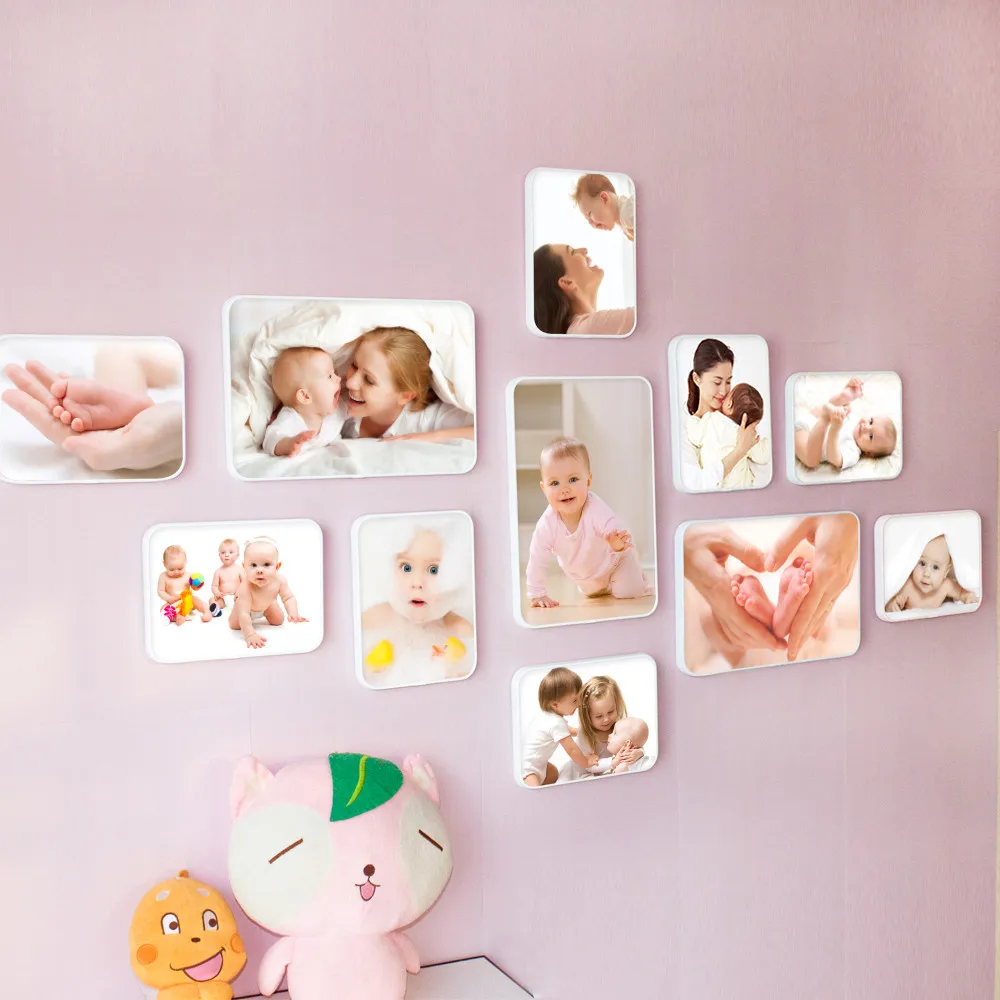 

Maternal And Child Store Photo Wall Baby Swimming Pool Photo Wall Children's Living Room Photo Frame Creative Combination Murals