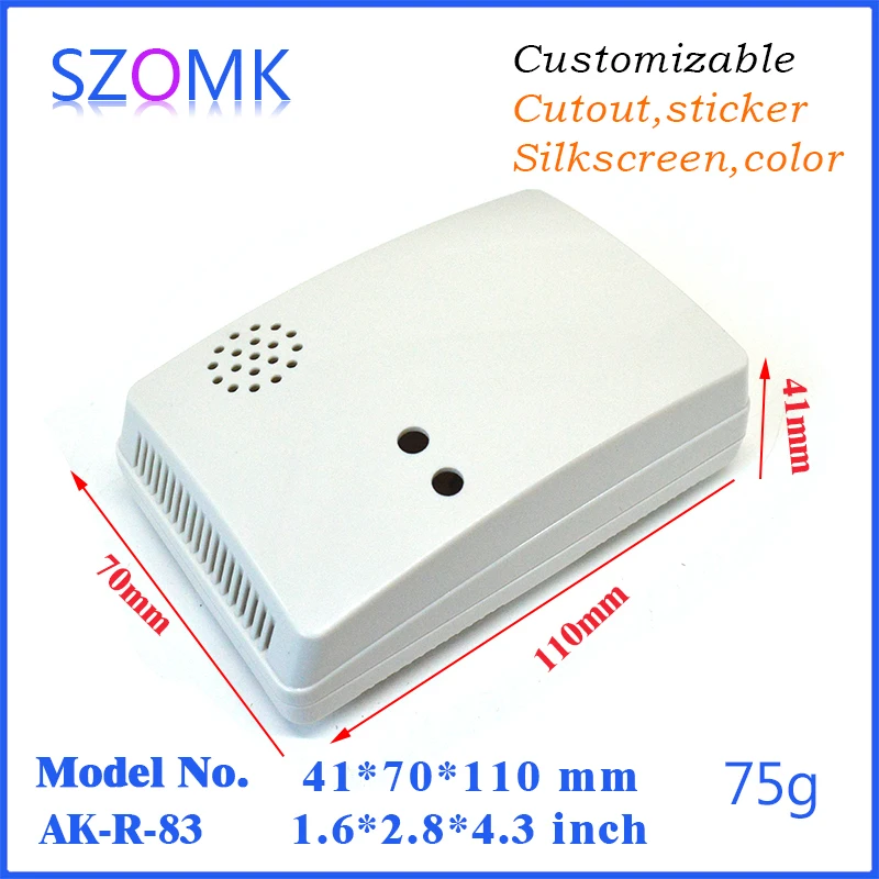 

door alarm system abs electronics plastic enclosure (1 pcs) 41*70*110mm project box for Diy housing plastic box pcb enclosure