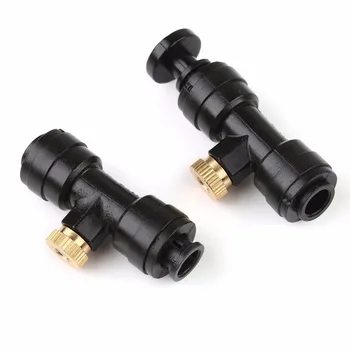 

E039 Free Shipping 20pcs Slip Lock Nozzle Fittings, Brass Misting Nozzles, End Plug