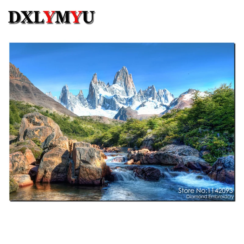 Сценический узор Алмазная вышивка DIY рукоделие картина крестиком 3D 5D мозаика