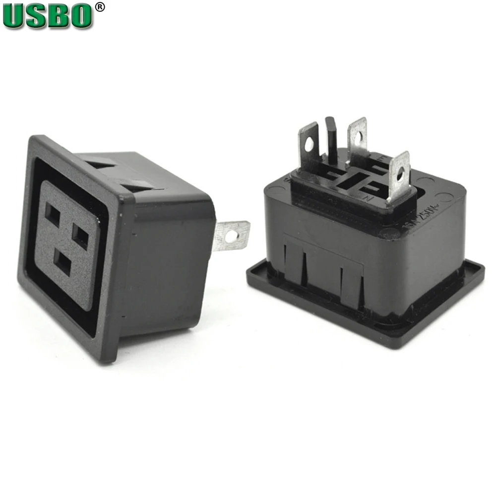 Wholesale ce 250v 16a IEC320 C19 3 sprong AC PDU UPS snap power outlet