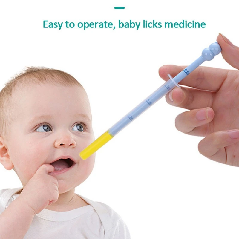 

baby kids smart medicine dispenser feed medication Needle Feeder utensil medicine dropper with scale Medicine device