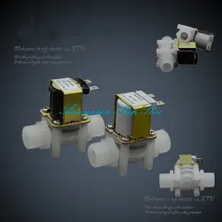 G1/2 "пластиковый электромагнитный клапан воды клапан 12 v 24 v 220 v, электронная трубка, NO/NC