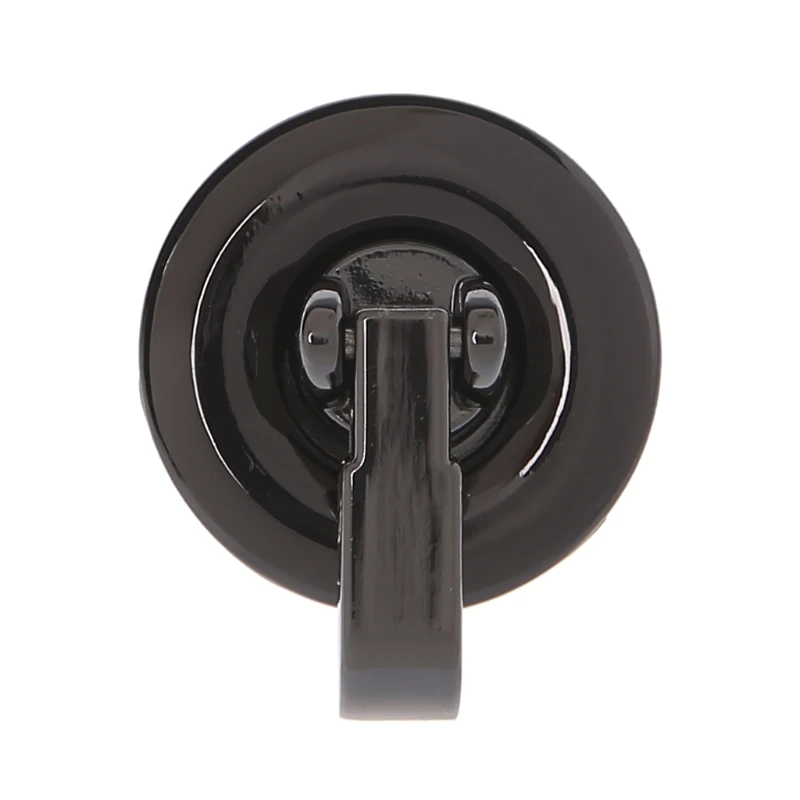 4Colors Metal Round Shape Clasp Turn Lock Twist Lock for DIY Handbag Bag Purse Hardware - Цвет: Черный