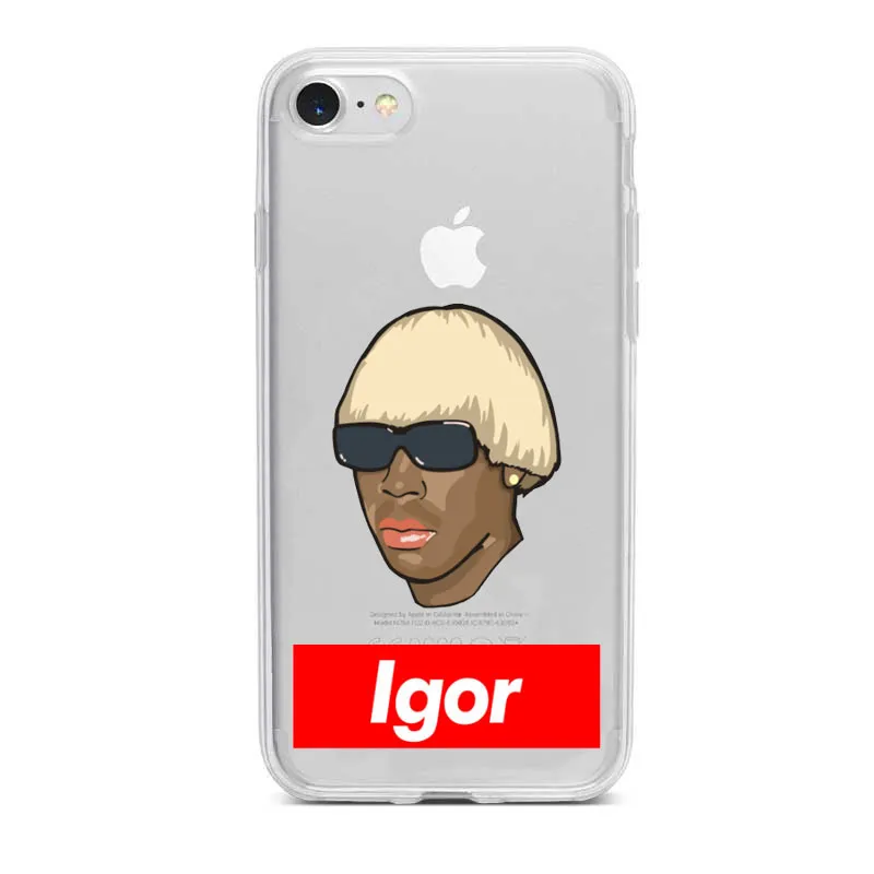 Tyler Creator-igor golf TPU Мягкий силиконовый чехол для телефона, подходит для iPhone 5 6 7 8 Plus X XR XMax11 11Pro 11ProMax - Цвет: TPU