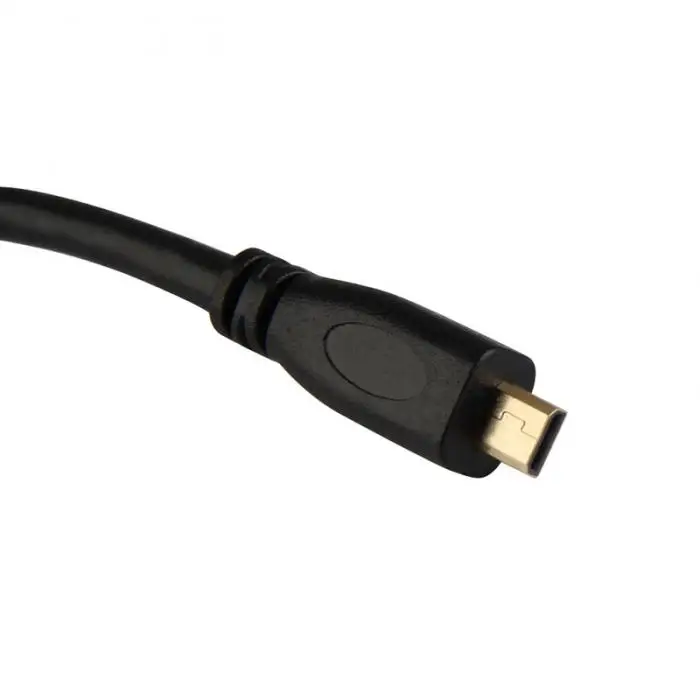 Высокое качество 15 см 1080 P Micro HDMI Мужской D к HDMI Женский Джек адаптер передачи кабели видео конвертер наблюдения запчасти