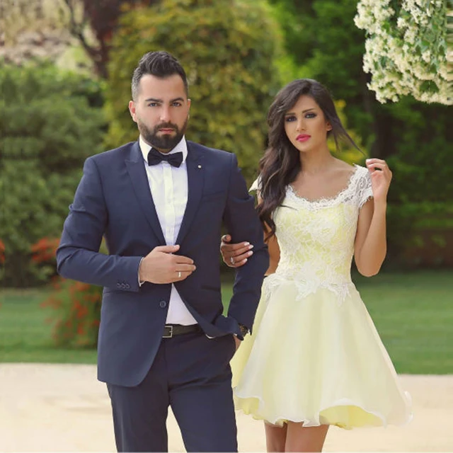Best Offers Hot Sale Bridesmaid Dresses Short Robe De Soiree Lovely Lace A Line Dress for Wedding Party Best Offers Hot Sale Bridesmaid Dresses Short Robe De Soiree Lovely Lace A Line Dress for Wedding Party
