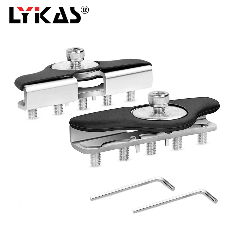 

LYKAS Universal Hood Mounting Brackets Led Work light Bars Clamp Holder For Jeep Truck Offroad Installed No Need Drilling