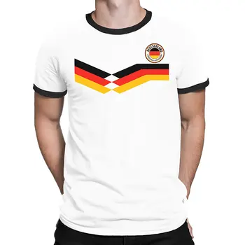 

Fashion New Top Tees Tshirts Novelty O-Neck Tops Spirit Deutschland Germany Mens T-Shirt Footballer New Style Retro Graphic Tees