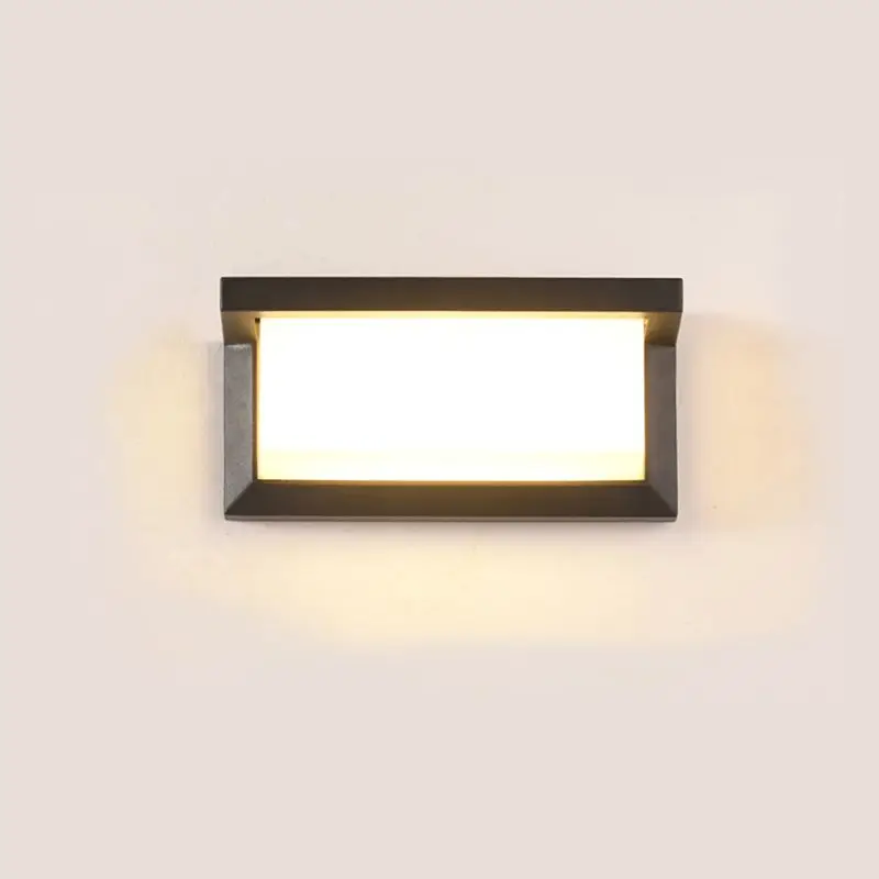 

Modern 12W LED Wall Light Outdoor Garden Arbour Patio Lamp Porch Decorated Sconce Warm White/White Party Wall Light