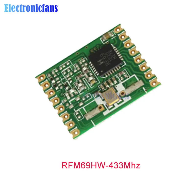 RFM69W RFM69CW RFM69HW 433 МГц 868 915 МГц RF Беспроводной трансивер Температура Сенсор модуль HopeRF FSK низкая Мощность модуль