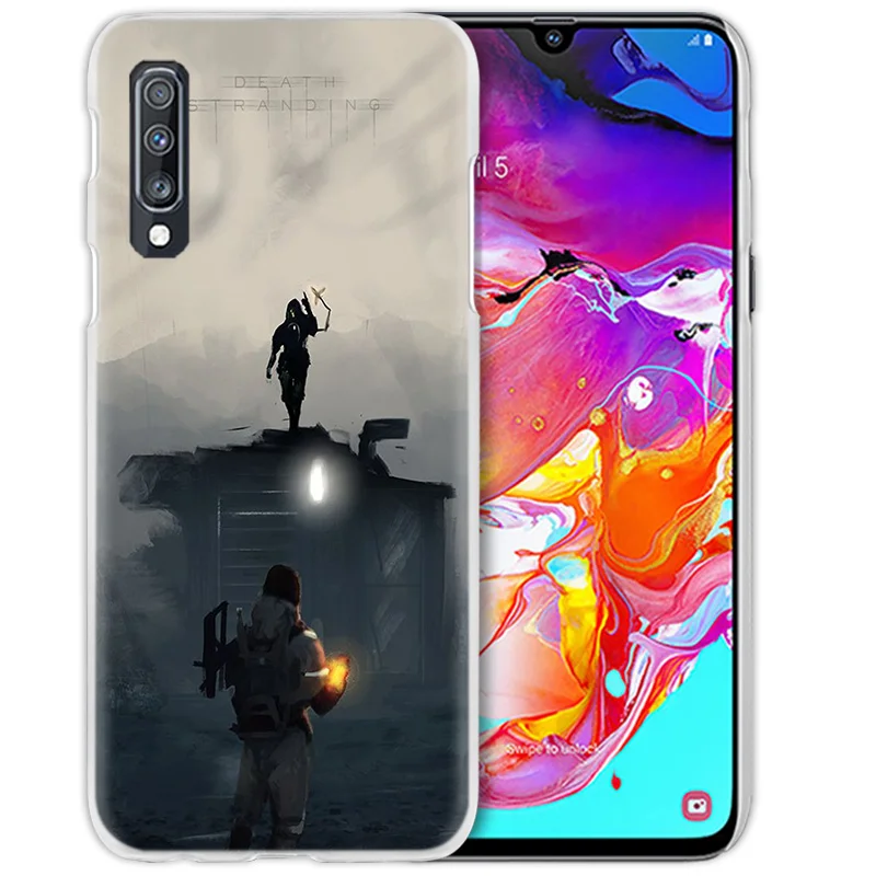 Death Stranding чехол для samsung Galaxy A50 A70 A20e A40 A30 A20 A10 A8 A6 плюс A9 A7 жестркий Прозрачный поликарбонатный чехол-портмоне для телефона чехол