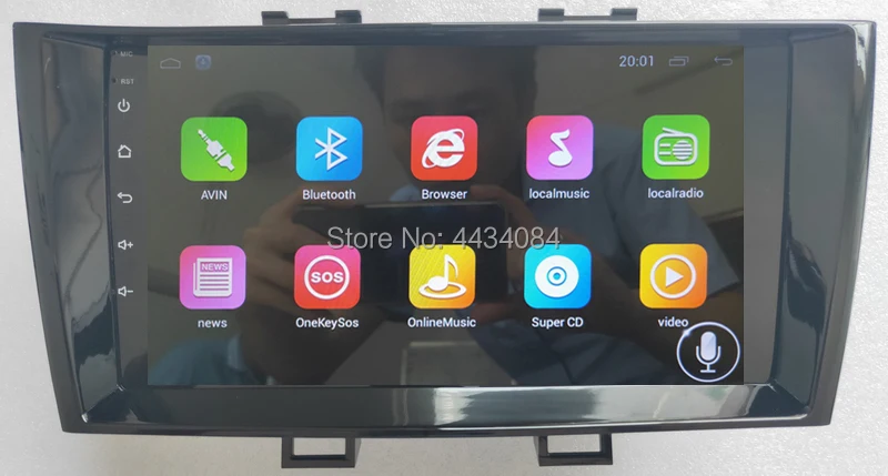 Clearance Ouchuangbo 9 inch touch screen car gps audio player auto radio head units for JAC A50 support 4 core 2GB+32GB 1080P android 8.1 1