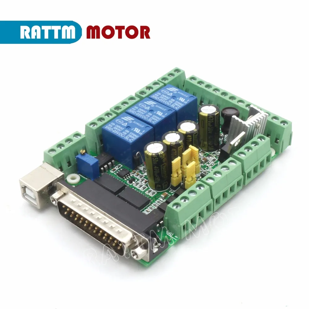 4 Оси CNC Nema 34 шаговый двигатель набор 98 мм 878oz in / 4.0A и драйвер 6A/80VDC 256 микрошаг 400 Вт 48