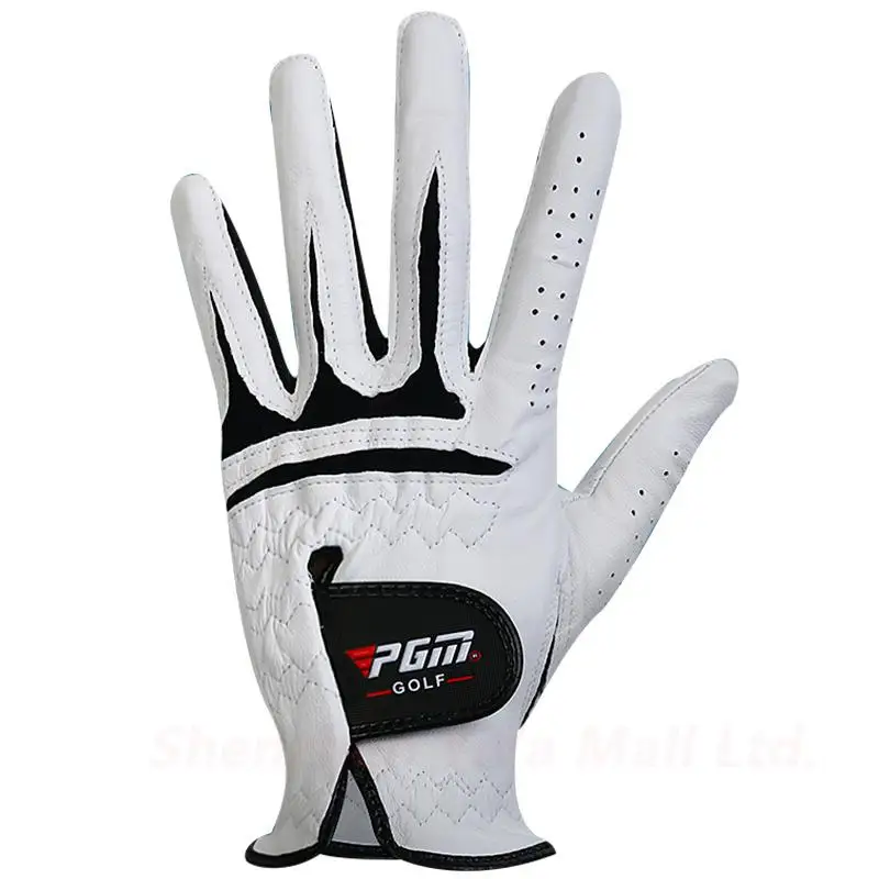 4 шт./лот PGM мужские перчатки из натуральной овчины для гольфа высококачественные дышащие мягкие белые спортивные перчатки для левой и правой руки