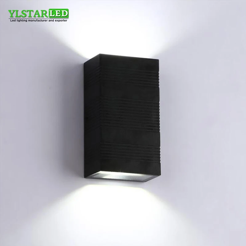 

YLSTAR LED Wall Light 6w 12W LED Wall Lamp Indoor Outdoor Simple Style Aluminum Wall Lights for Bedroom Hallway Porch Balcony