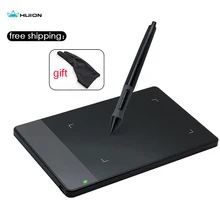 Huion 420 4x2,2" профессиональный графический планшет OSU Signature Pad цифровая ручка с мини USB+ противообрастающая перчатка подарок