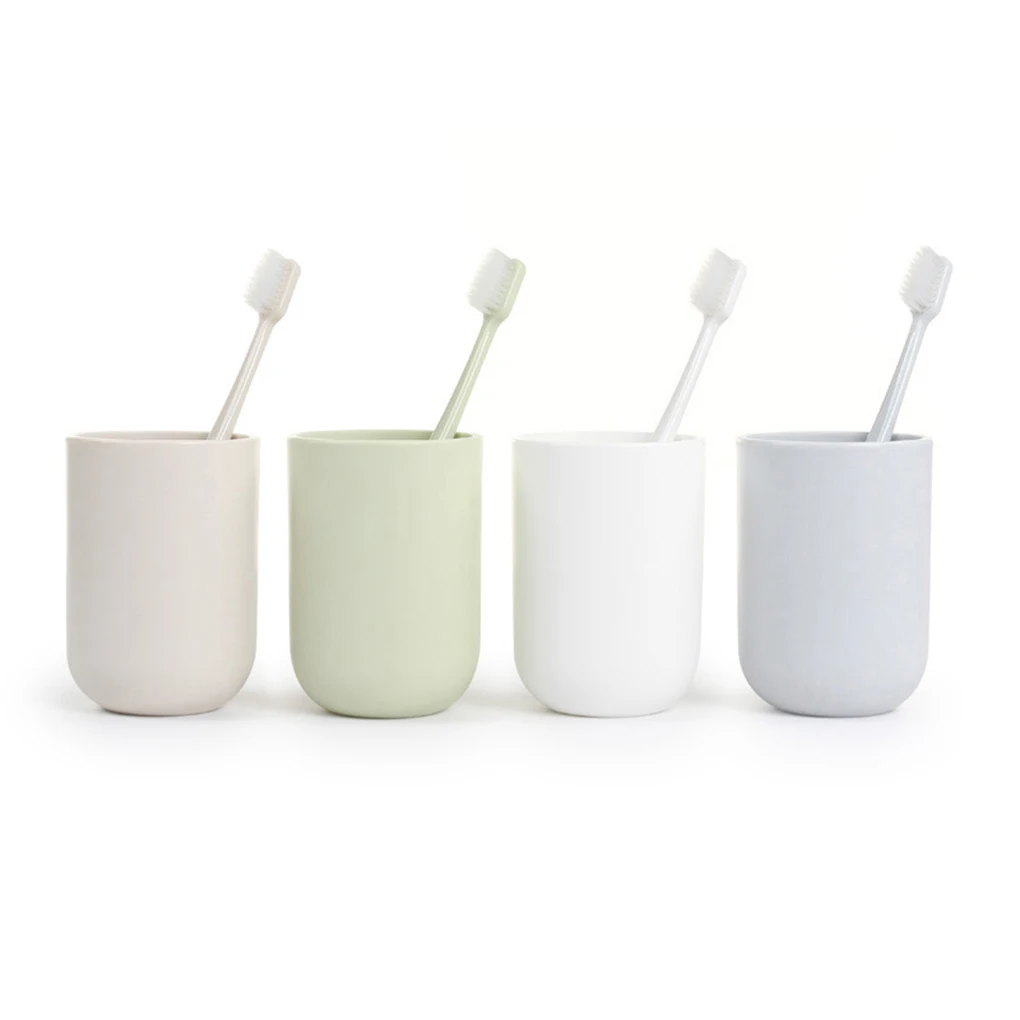 Women/men Plastic Cup Drink Toothbrush Cups Washing Set Couple