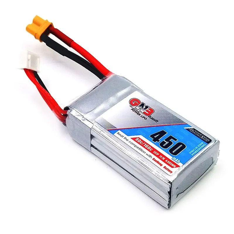 Gaoneng GNB 11,1 V 450 mAh/550 mAh 80/160C 3S Lipo аккумулятор Перезаряжаемый XT30 разъем для lizzard95 FPV RC Квадрокоптер