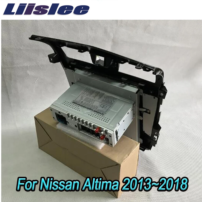Perfect Liislee 2 din Android For Nissan Altima 2013~2018 Big Screen Car Multimedia Player GPS Navigation Video Radio Bluetooth Carplay 3