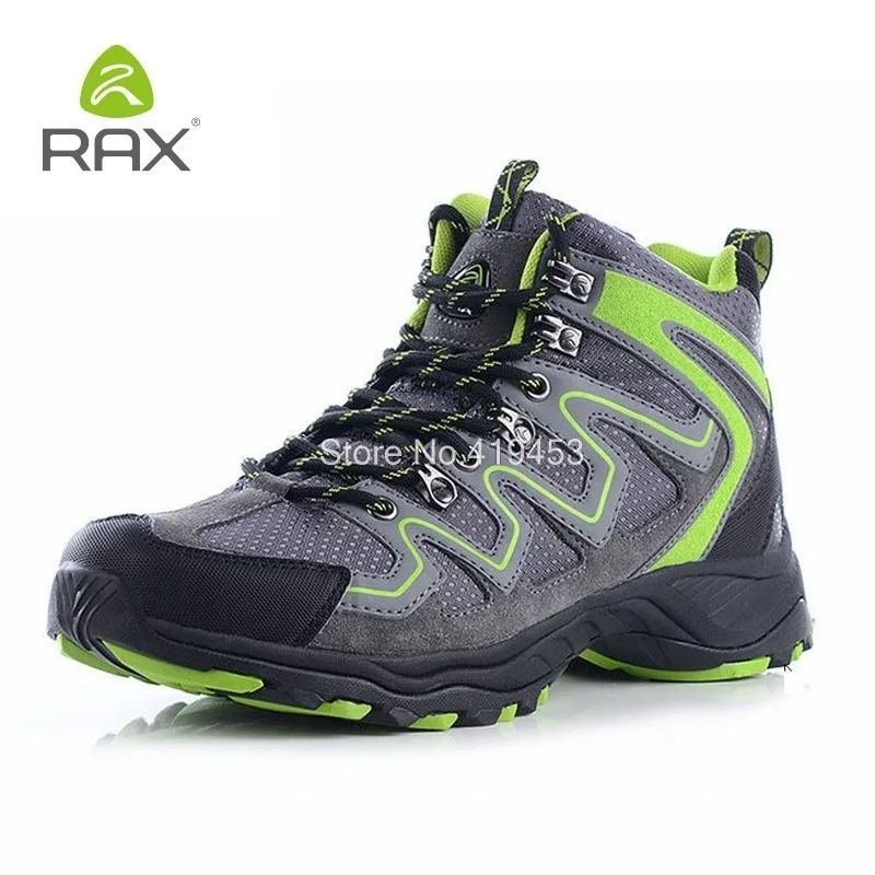 

Rax Men Hiking Shoes Skidproof Climbing Outdoor Trekking Boots Male Breathable Lace Up Mountain Shoes Sports Trainers D0543