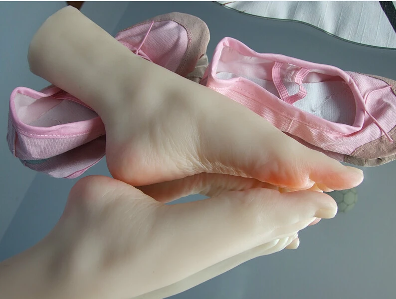 2015 New Top Quality Foot Fetish Toys Solid Silicone Feet font b Sex b font Toy