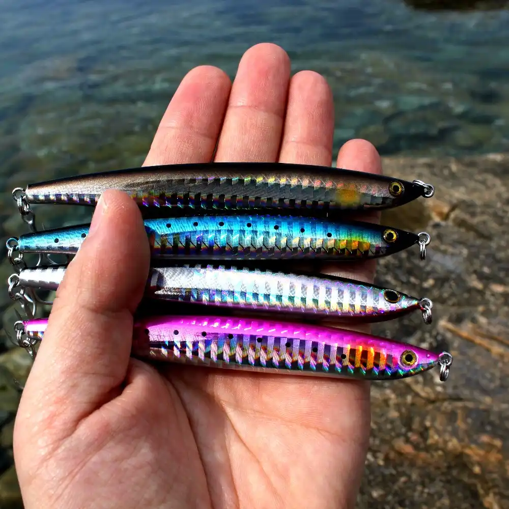 Minow 75cm56g Angelausrüstung 6 Color Hook peche Wobbler/_BaitsBass B5V D0V9