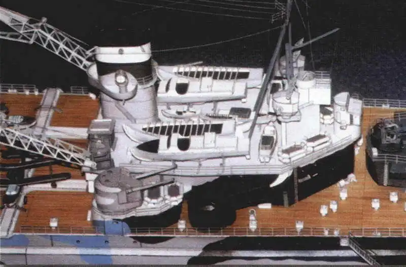 83 см в британском стиле принца Уэльского броненосец 3D Бумага модель HMS Cruiser