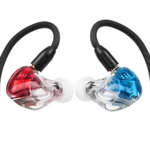 AK Новый MaGaosi K5 5BA приводной блок в ухо наушник 5 сбалансированный арматурный HIFI Мониторинг наушники головной Заглушка с заменяемым кабелем MMCX