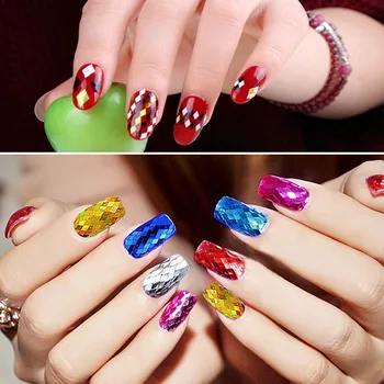 

2g Nail Art Sequins Laser Holo Nail Glitters Set 3d Dazzling Charm Nail Tips Manicure Accessories Decorations New