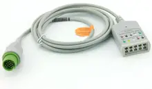 17pin cabo tronco ecg Spacelabs 5 90496 90369 90367 Ultraview 700-0008-07 06 AHA ou IEC