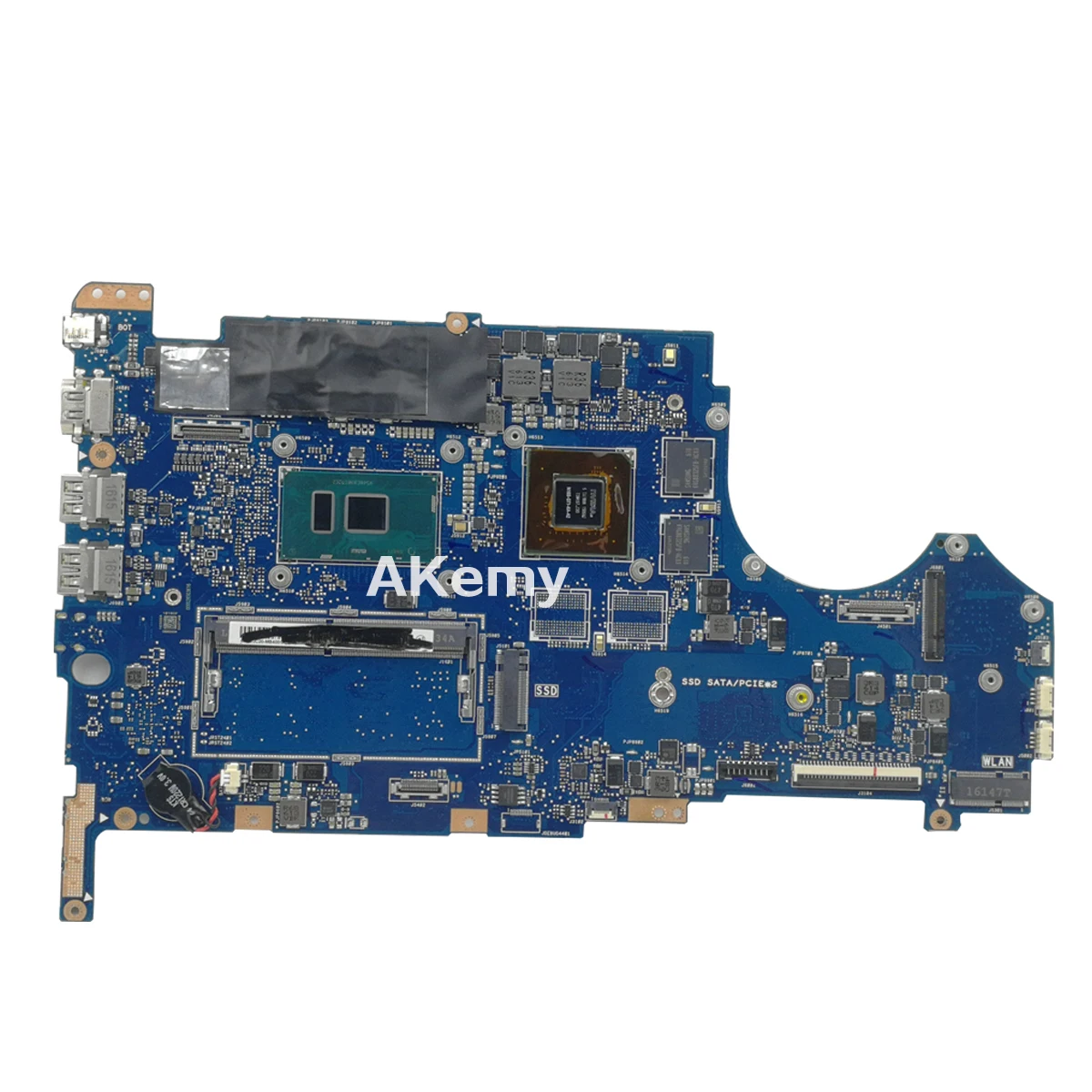Q524UQ Laptop Motherboard Q524U Q524UQ FOR Asus Fully tested 8G RAM I7-6500U 2GB Graphics card