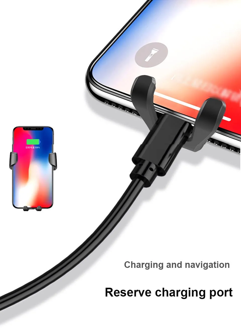 Car Mobile Phone Holder Stand Car Air Vent Phone Holder Car Holder For Mobile Phone Universal Gravity Smartphone Cell Support (6)