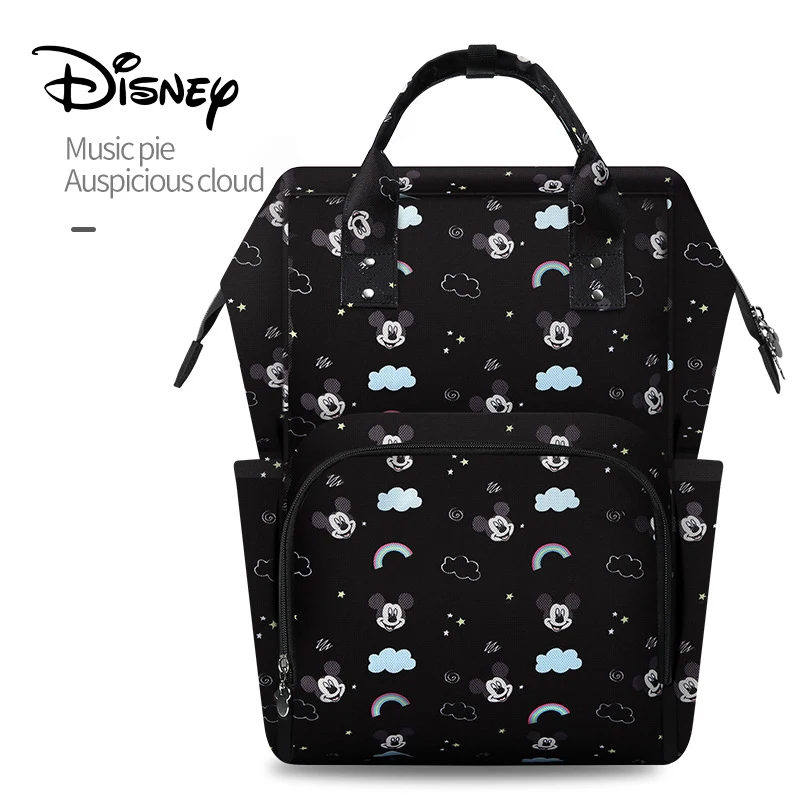 Disney большая емкость USB Водонепроницаемая сумка для подгузников ткань Оксфорд изоляционные сумки бутылочки для кормления сумка для хранения Мумия дорожный рюкзак - Цвет: 28 NO USB