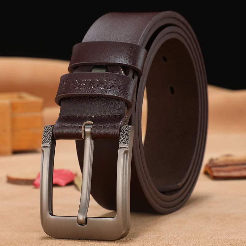 Мужские кожаные ремни в ковбойском стиле|strap male|leather belt luxurygenuine leather |