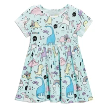Baby font b Girls b font font b Dress b font Summer Unicorn Costume for font