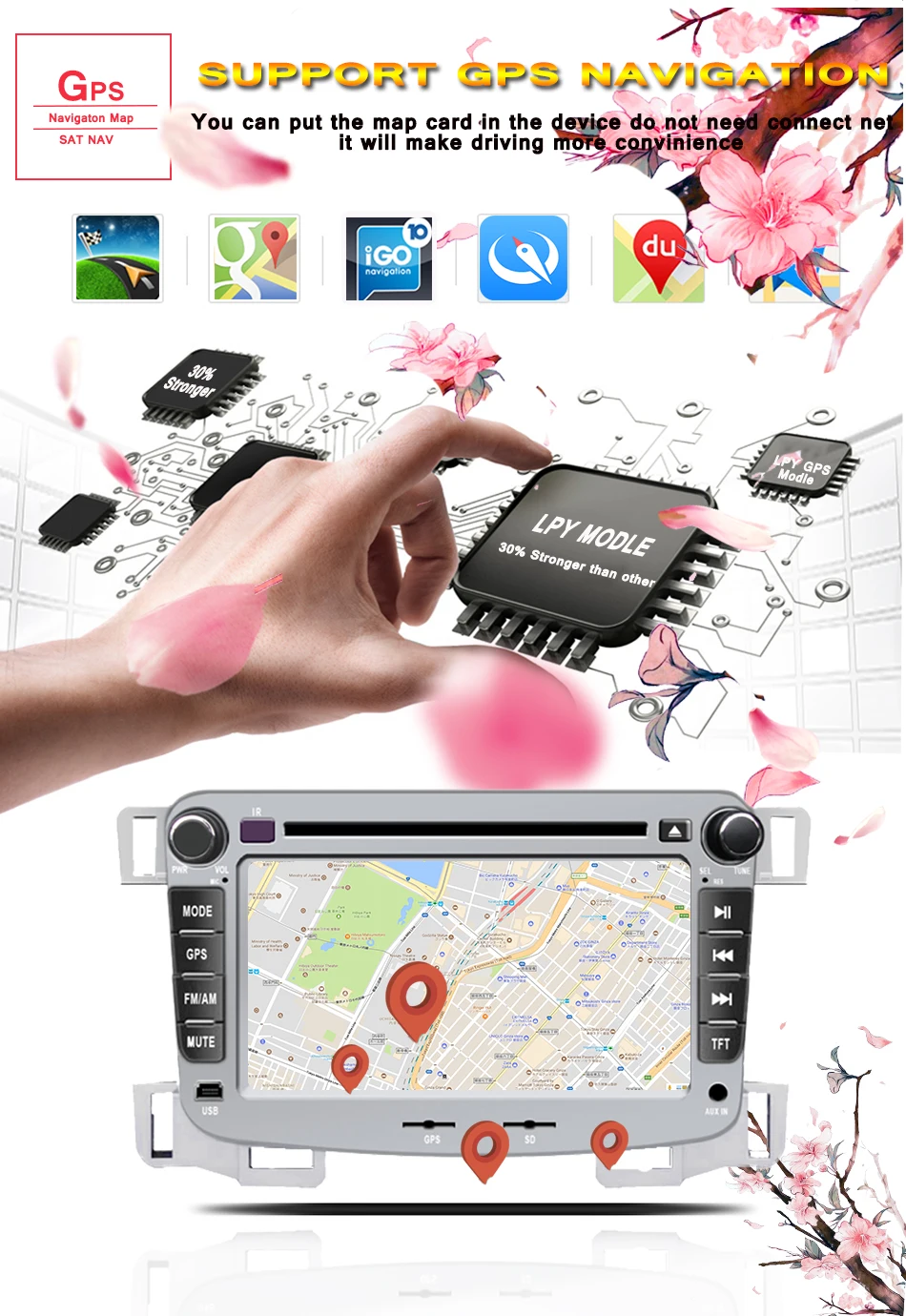 Discount Octa Core Android 9.0 4G+64G Car Radio Stereo GPS Navigation for Chevrolet Sail 2004-2012 Car Multimedia Player Head Unit 5