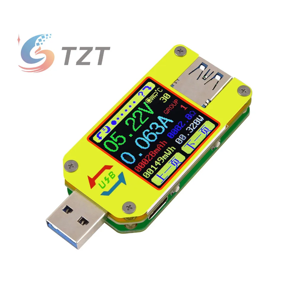 

Voltmeter Ammeter USB 3.0 Type-C Voltage Current Meter Android APP UM34(No Bluetooth Communication)