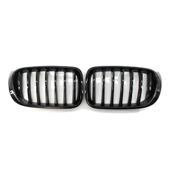 

Gloss Black Front Center Kidney Grille for BMW F25 X3 F26 X4 15-17 Grill LCI Facelift SUV Models Only