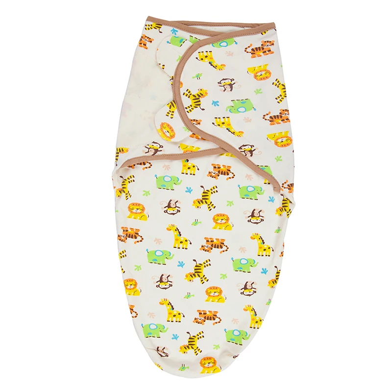 

New Autumn Winter Warm Hooded Baby Cartoon Animal Swaddle Blanket Quilt Perfect Baby Shower Gift Cotton Swaddles