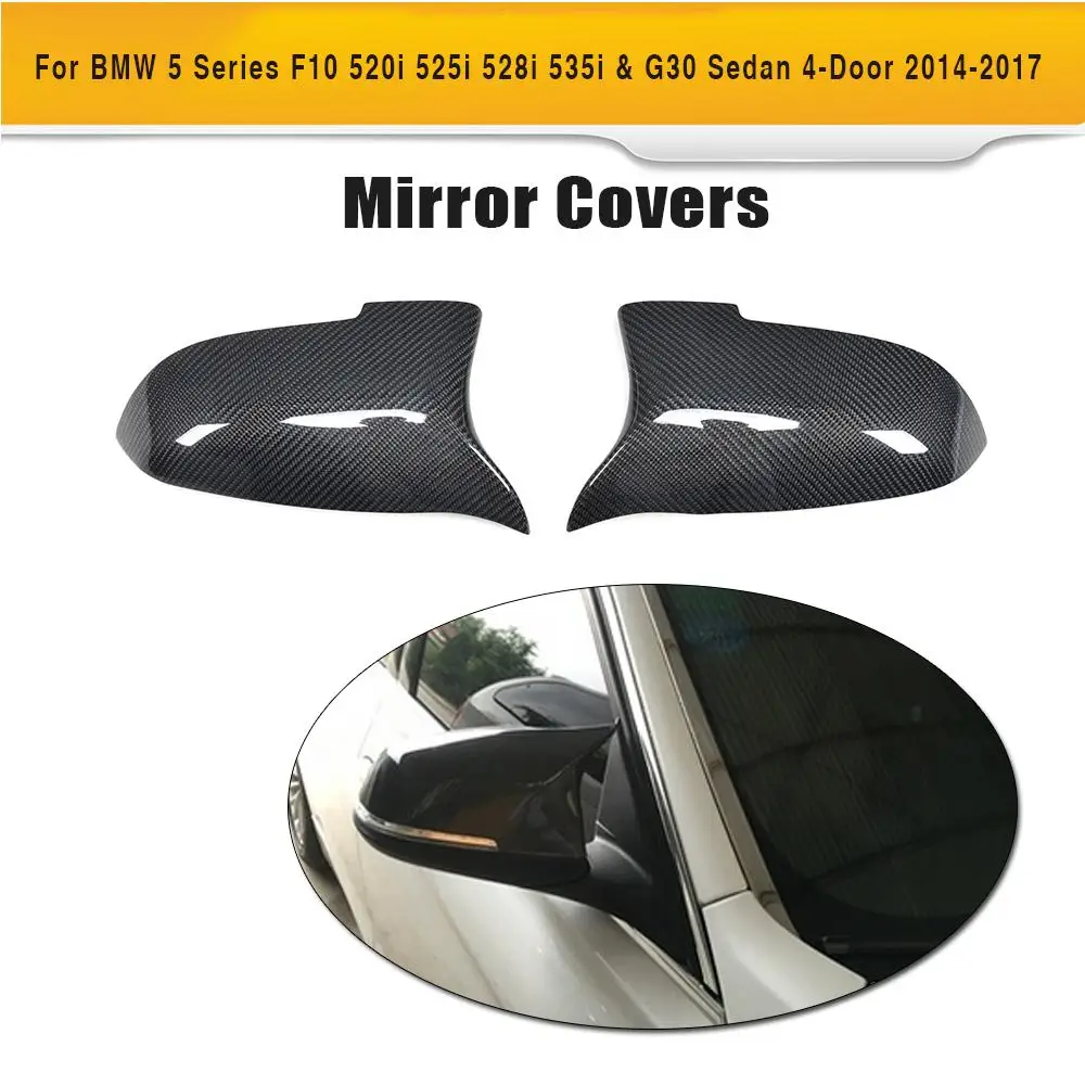 M Stye Carbon Fiber Mirror Cover Replacement For BMW F10 LCI 535i 550i 14-16 M Stye Carbon Fiber Mirror Cover Replacement For BMW F10 LCI 535i 550i 14-16