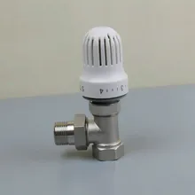 Термостатический радиатор клапан напольная система отопления термостатический радиатор клапан угловой клапан DN15-DN20