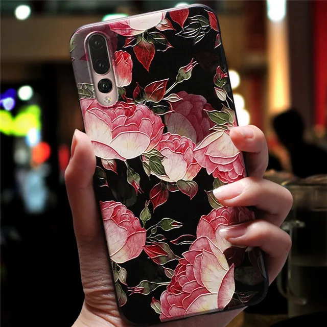 best meizu phone cases For Meizu M6 Note Case 3D Flower Silicone Emboss Phone Cover For Meizu M6T M5 Note M5C Pro 7 Plus Cases Coque Capa Relief cases for meizu belt Cases For Meizu