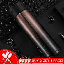 

Keelorn 550ml High Quality Vacuum Flasks Thermoses Cup Stainless Steel New Gradient 304 Stainless Steel Tea Mug Thermal Bottles