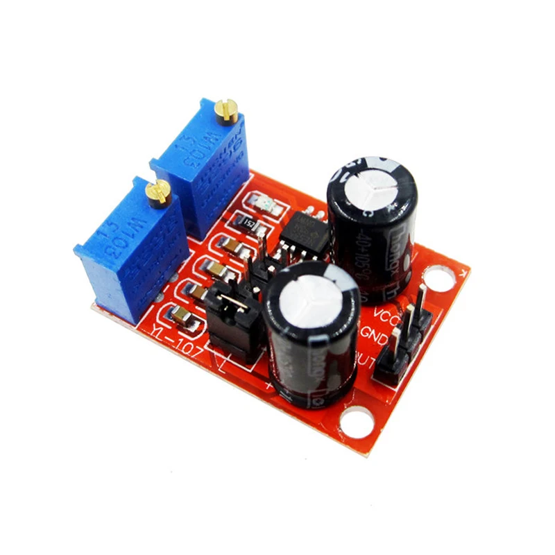 10Pcs NE555 Pulse Generator Frequency Duty Cycle Adjustable Module