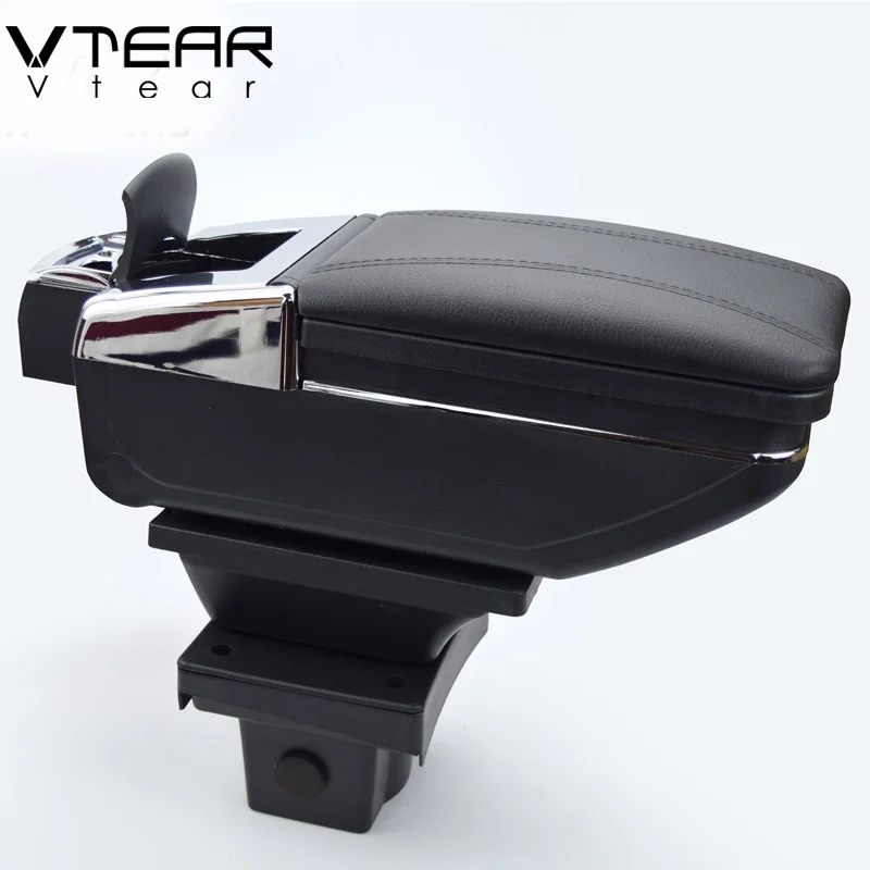 

Vtear For Skoda Octavia Yeti armrest box central Store content box storage interior car-styling decoration accessories parts