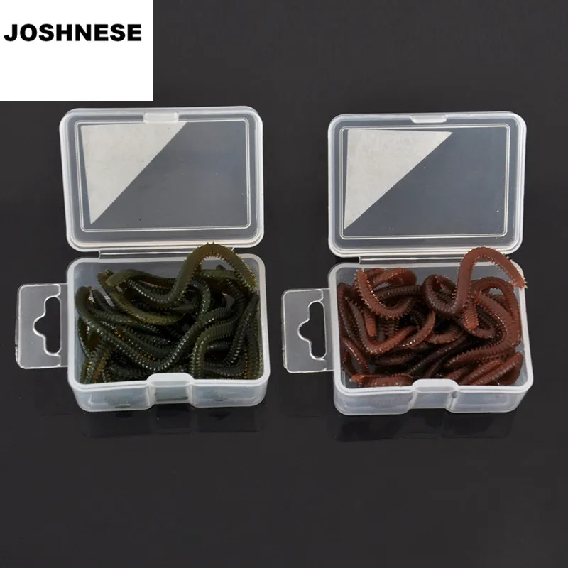 

15pcs/box 9cm Soft Artificial Fishing Lures Sea Worms Bait Simulation Fishing Lure Tackle Soft Bait Lifelike Fishy Smell Lures